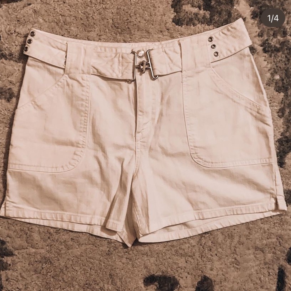 Faded glory white shorts